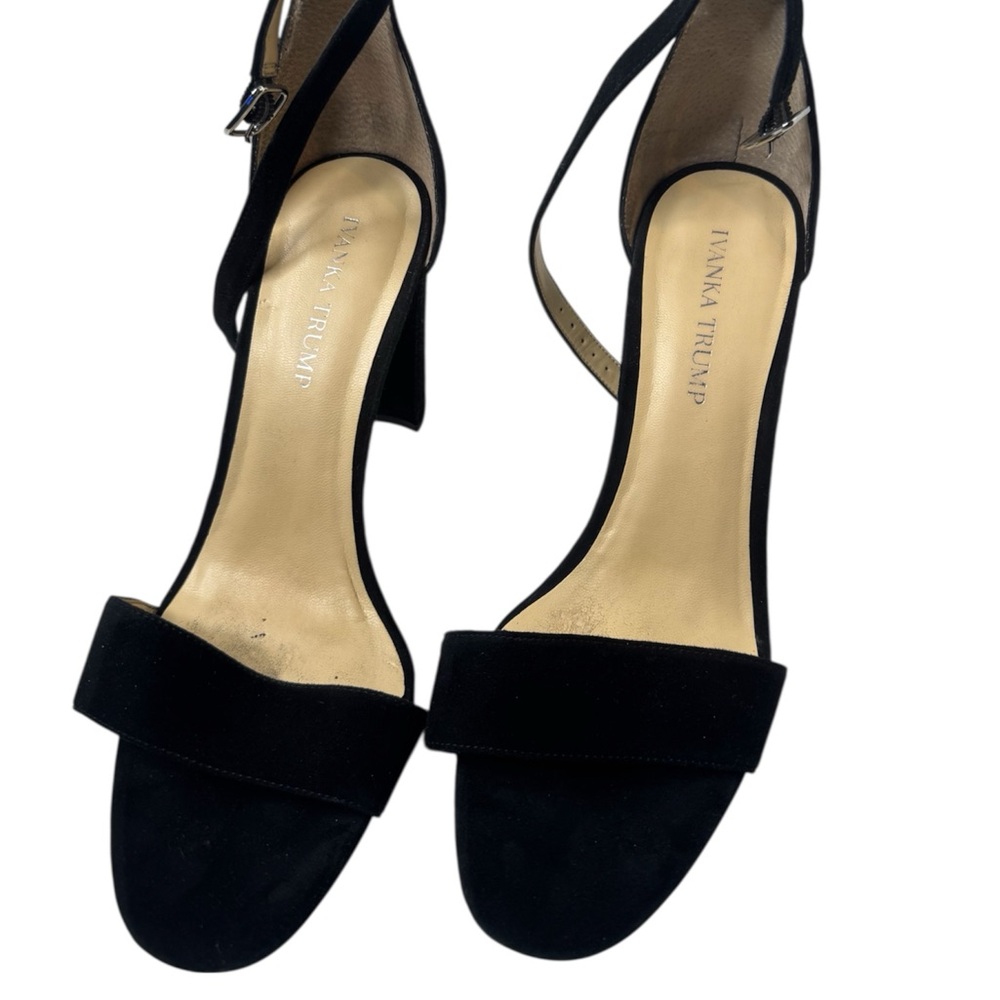 Ivanka Trump Black Heeled Sandals